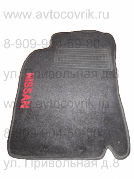 Велюровые коврики в салон Nissan Almera I (N15)(Ниссан Альмера 1)пр-во ПОЛЬША